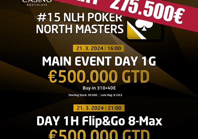 Card Bratislava: Bude se norský Main Event doplácet?