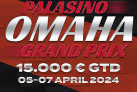 Duben v Palasino Excalibur City Hatě: Omaha Grand Prix i navýšené prizepooly pravidelných eventů