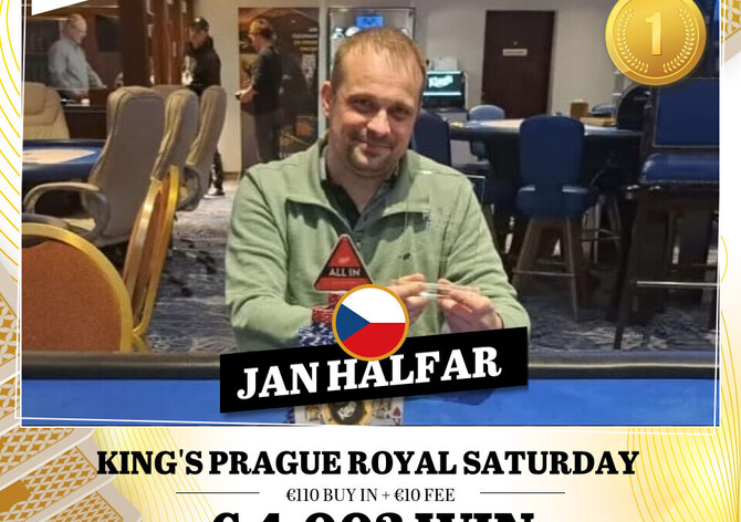 King's Prague: Jan Halfar získal trofej z Královské Soboty