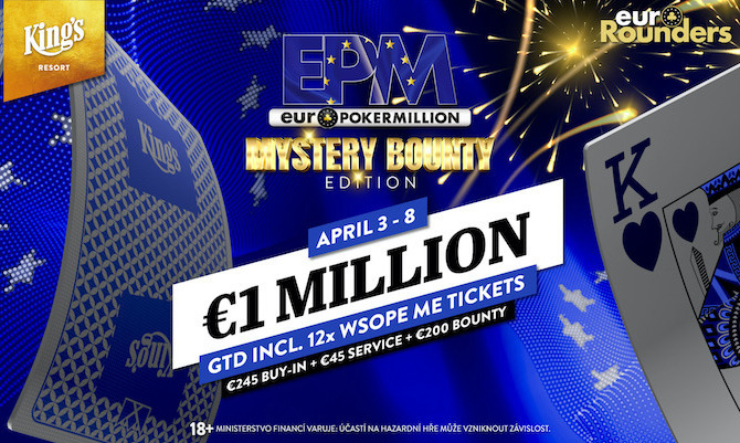 Rozvadov: EPM Mystery Bounty Edition €1M GTD už od středy