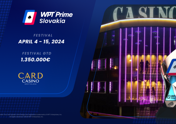 World Poker Tour v Bratislavě startuje už dnes! Jaký je program?