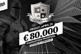 Česká Pokerová Tour v dubnu: V Plzni o milion, v Praze rovnou o dva!