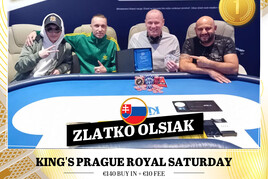 King&#039;s Prague: Royal Saturday zakončena slovensko-českým 4-way dealem