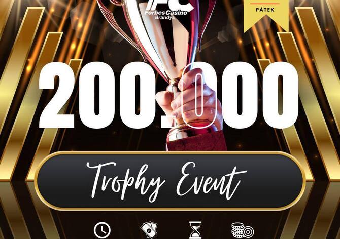Forbes Brandýs: V pátek Trophy event o 200K od 19h