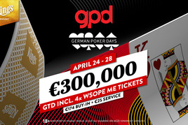 Německé pokerové dny: Za €199 o €300.000 GTD!