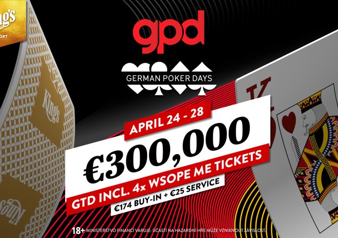Německé pokerové dny: Za €199 o €300.000 GTD!