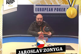 Úterní půlmilion v King&#039;s Prague pořešil bez dealu Jaroslav Zonyga