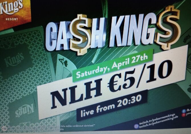 King&#039;s Rozvadov: Streamovaná cash game tentokrát i s Pandou