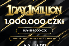 RS Plaza: 1day 1million už dnes od 17:00, kvalda za 500 Kč!