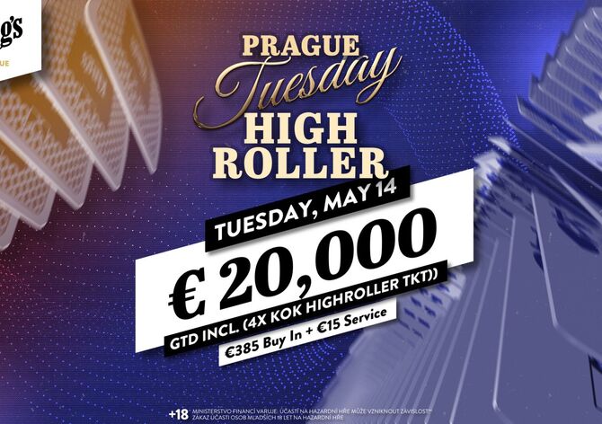 Hilton: Úterní High Roller i Mystery sobota o €20.000 GTD