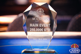 Banco Casino Masters €250K GTD: Zatím jen 36 hráčů ve dni 2!