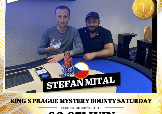 Hiton: Sobotní Mystery Bounty skončilo dealem tří českých hráčů