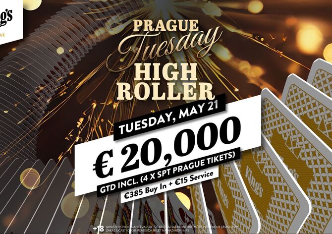 Hilton: Úterní High Roller €20K GTD i víkendové ČPT €40K GTD
