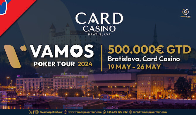 Vamos Poker Tour €300K GTD: 228 entries po třech flightech