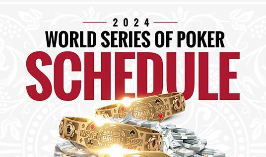 wsop schedule 2024
