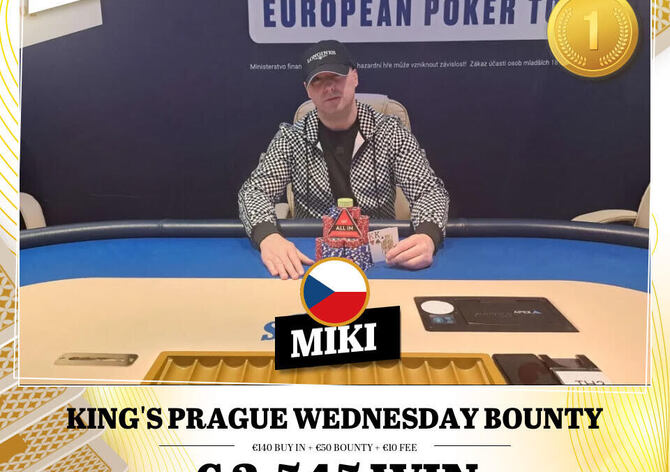 Hilton: Středeční čtvrtmilion pro Mikiho! V pátek THMC, v sobotu znovu o €10K GTD!