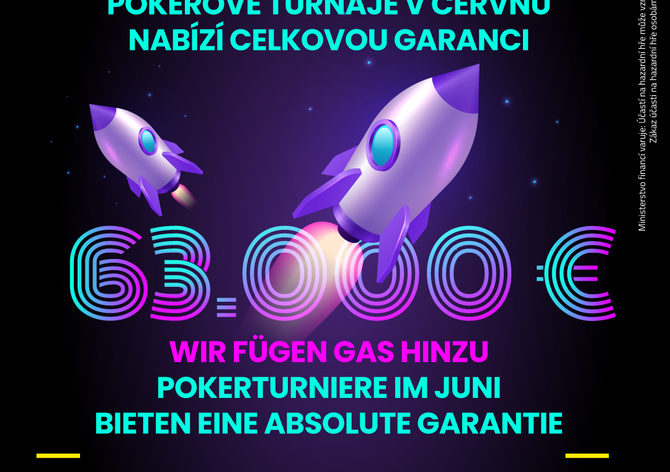 Petrovice: V červnu Main, Mini Main i High Roller! Celkové garance €63.000!