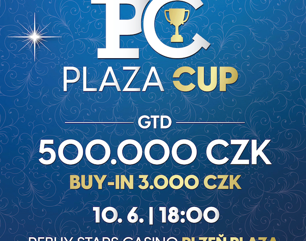 Rebuy Stars Plzeň: V pondělí Plaza Cup minimálně o půl milionu!