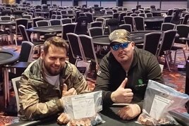 Wolf Millionaire €1M GTD: Dva vedoucí hráči POY, KV Král a J. Dvořák, úřadovali ve dni 1D