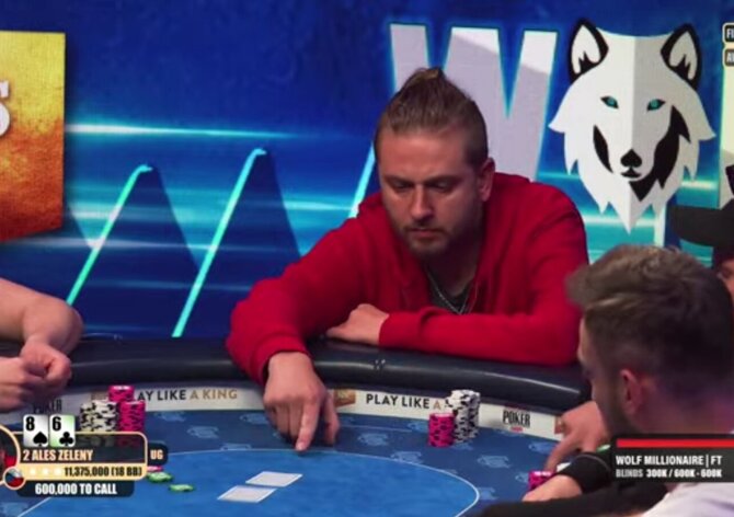 Wolf Millionaire €1M GTD: Aleš Zelený vybojoval ve finále stříbrnou příčku!