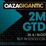 OAZA Gigantic: Ve středu na Kladně o 2.000.000 Kč! Už za 1.500 Kč!
