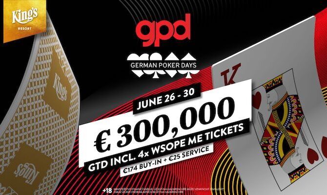 Německé pokerové dny: Za €199 o €300.000 GTD!