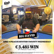 Hilton: Středeční Mystery Bounty ovládl Big David