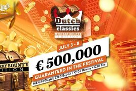 Dutch Classics Mystery Bounty se na Rozvadově rozehraje ve středu