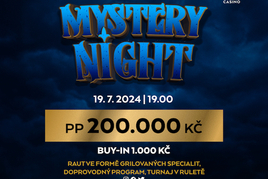 G4G: V pátek Mystery Night za 1.000 Kč minimálně o 200.000 Kč!