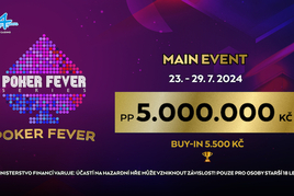 Poker Fever Series o 8M se vrací do G4G Hodolany už tento týden!
