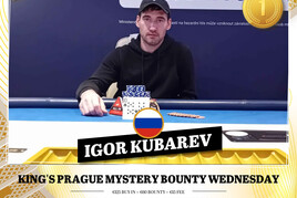 Hilton: Středeční Mystery Bounty ovládl Igor Kubarev