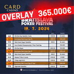 BPF €500K GTD: Po úvodních flightech hlásí Main Event overlay €365K!