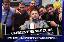 EPM: Fiftystack Opener opanoval zkušený Francouz Cure, dva Češi v ITM