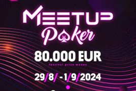MeetUp Poker veze na západ Čech celkovou garanci €80.000! Už od čtvrtka
