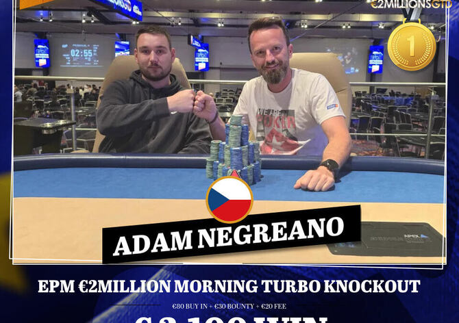 EPM: Negreano ve formě! Po FT v Mystery přidal triumf v ranním KO!