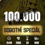 Forbes Brandýs: Sobotní Special event 100K GTD s jedním re-entry
