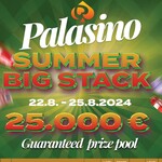 Hatě: Vícedenní Summer Big Stack €25K (625K czk) GTD už od čtvrtka