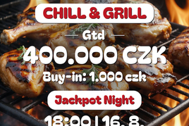 RS Kladno: Poker o 400K jen za 1K s grilováním v Oáze už tento pátek!