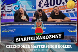 CPM: Daniel Budín v ITM High Rolleru, zvítězil Narozhny