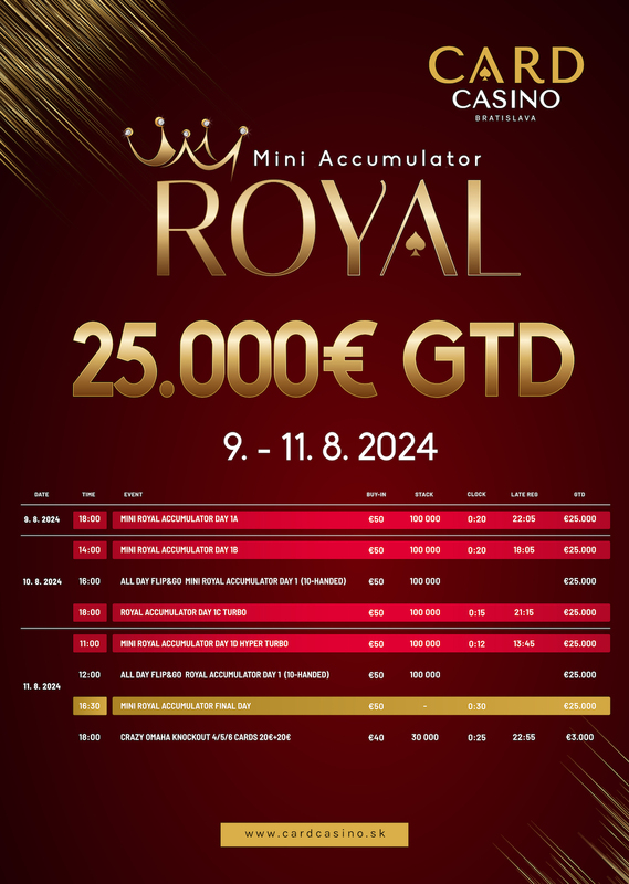 accum schedule