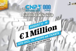 Circuito Nacional de Poker přiváží na Rozvadov garanci €1M v hlavním turnaji