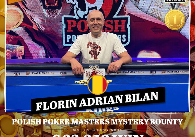 PPM €300K GTD: Dva Češi v TOP10, zvítězil Rumun Bilan