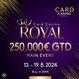 V Card Casinu Bratislava startuje další ROYAL! Hrát se bude o €250.000 GTD!