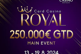 V Card Casinu Bratislava startuje další ROYAL! Hrát se bude o €250.000 GTD!