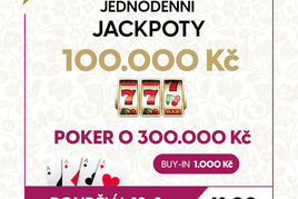 RS Plzeň Plaza: Pondělní Jackpot Night nabídne poker o 300.000 Kč!