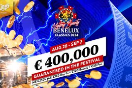 King&#039;s: Srpnový Benelux Classics přiváží Mystery Bounty a celkovou garanci €400.000!