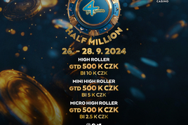 G4G Hodolany: Half Million festival nabídne tři turnaje o 500K! Tento týden!