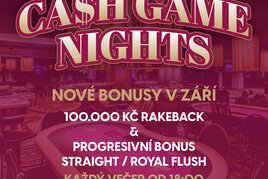Rebuy Stars International Brno: Září ve znamení každodenní cash game s bonusy