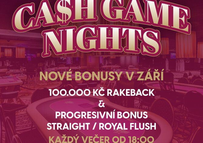 Rebuy Stars International Brno: Září ve znamení každodenní cash game s bonusy