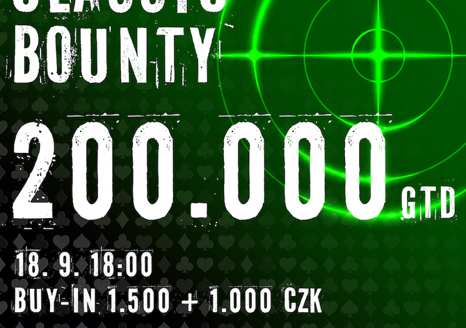 RS Kladno: Začátek týdne ve znamení KO turnajů 500K+200K GTD!